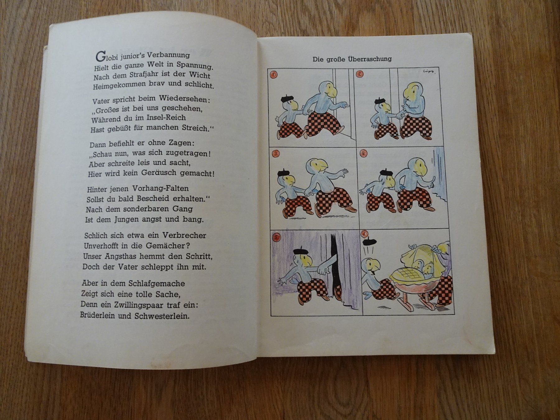 Fumetti: Geschwister Globi - 2. Auflage 1943/44 - G205 – Usato da Küssnacht am Rigi venduto da Bookslove 3