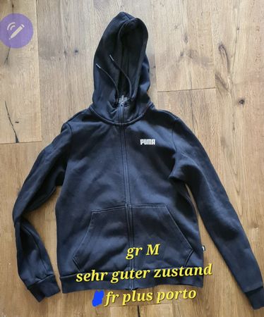 Puma Kapuzenjacke schwarz Grösse M sehr guter Zustand