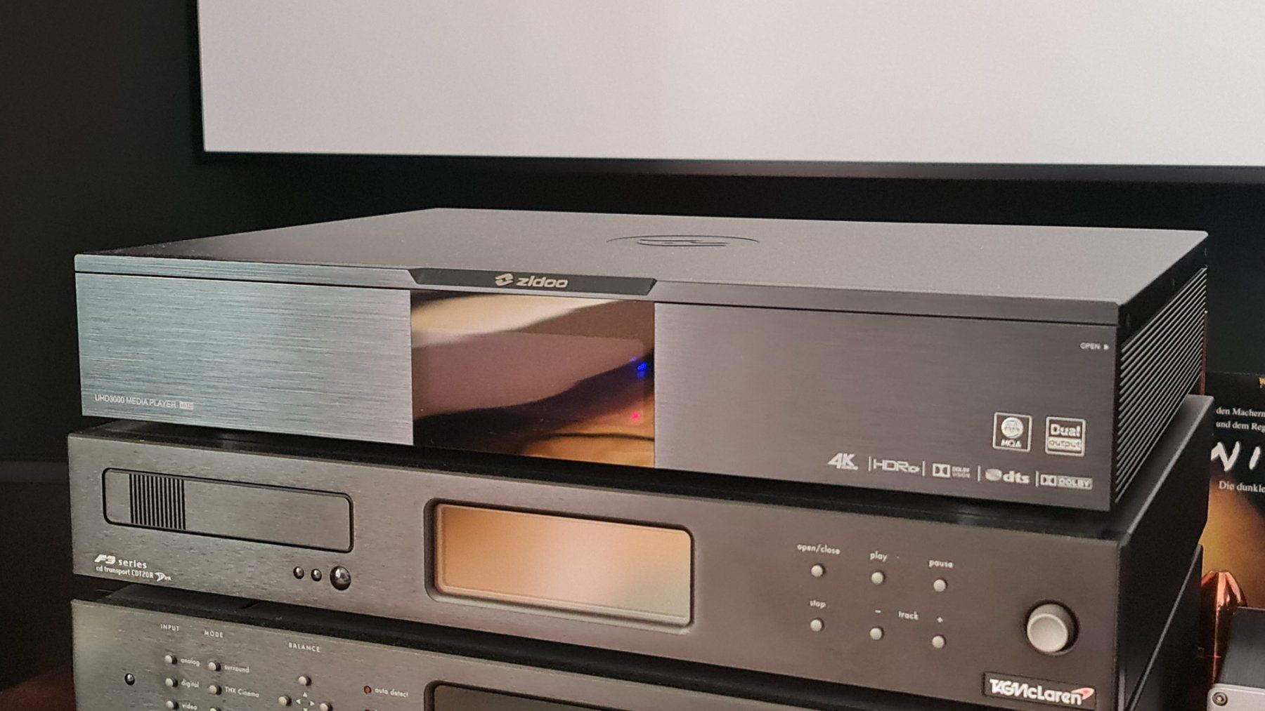 Lettore multimediale & Streamer: Zidoo UHD3000 Android-Mediaplayer – Usato da Adlikon b.Regensdf venduto da SHT-1