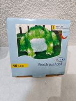 Dekofigur Frosch aus Acryl mit 10 LED - Neu