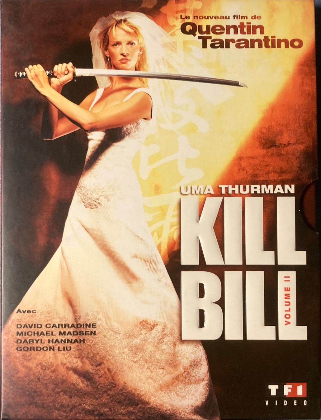 Tutti i DVDs: QUENTIN TARANTINO / UMA THURMAN - KILL BILL (VOLUME 2) – Usato da Poliez-Pittet venduto da Newtown-Records