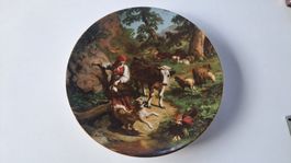 Limitierter langenthaler Sammelteller "Idylle am Hasliberg"