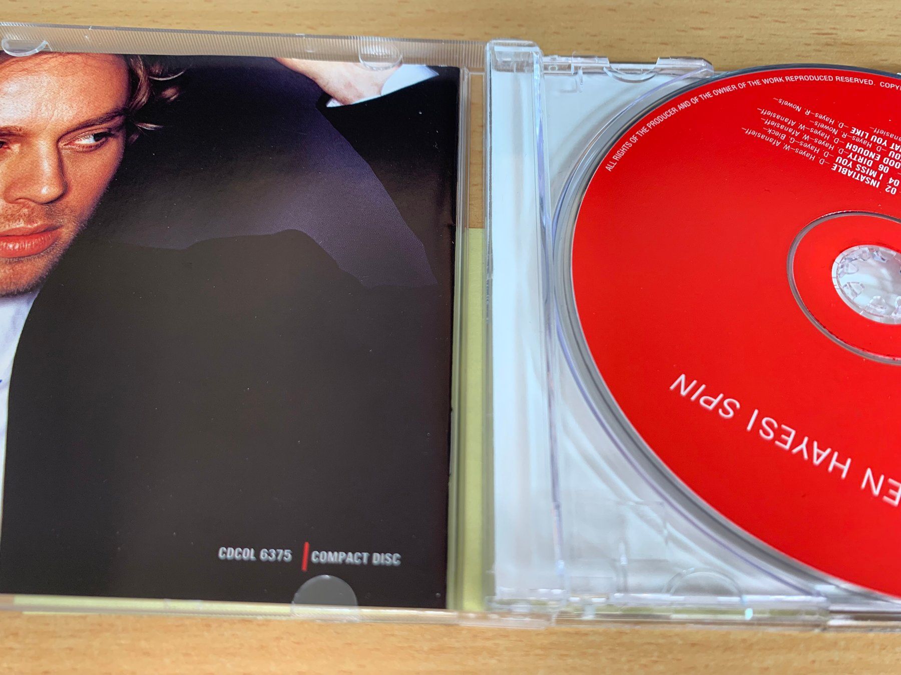 CD: Darren Hayes – Spin – Usato da Rikon im Tösstal venduto da Alpenmutz 2