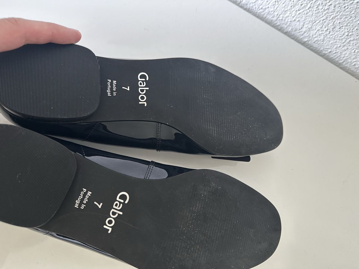 Scarpe da donna: Gabor Ballerina, Lack nightblue neu – Nuovo (secondo la descrizione) da Männedorf venduto da Ewallstreet 3