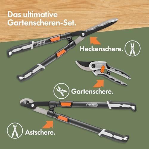 Tous les outils: 3-Teiliges Gartenscheren Baumschere Heckenschere Weichen – Neuf avec emballage d'origine à Hundwil par pak_7zvn 6