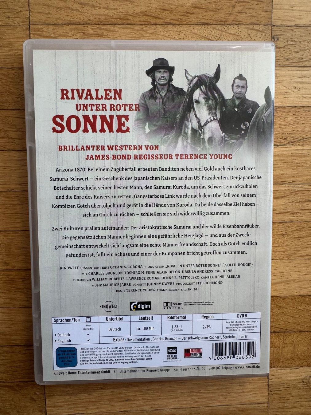 Tutti i DVDs: RIVALEN UNTER ROTER SONNE. (DVD) – Usato da Basel venduto da san_2qlq 1