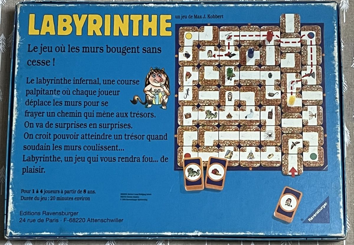 Ravensburger Giochi: Labyrinthe Ravensburger 1994 – Usato da La Tour-de-Peilz venduto da Pansy02 4