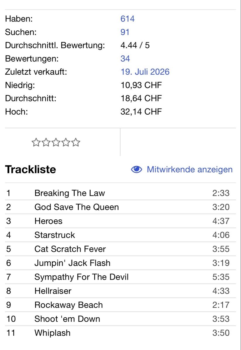 CDs: Motörhead. under cöver mit booklet  – Neu (gemäss Beschreibung) aus Faulensee von Mizuno06 9