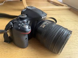 Nikon D5200 + objectif Nikkor 1870 mm  excellent état