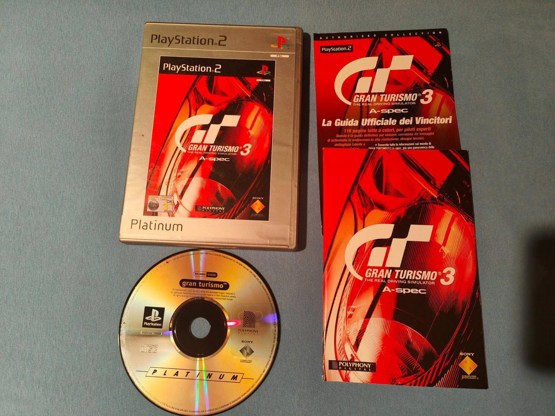 Sony Spiele: Gran Turismo 3 Platinum PS2 IT – Gebraucht aus Dietikon von Migi_97D