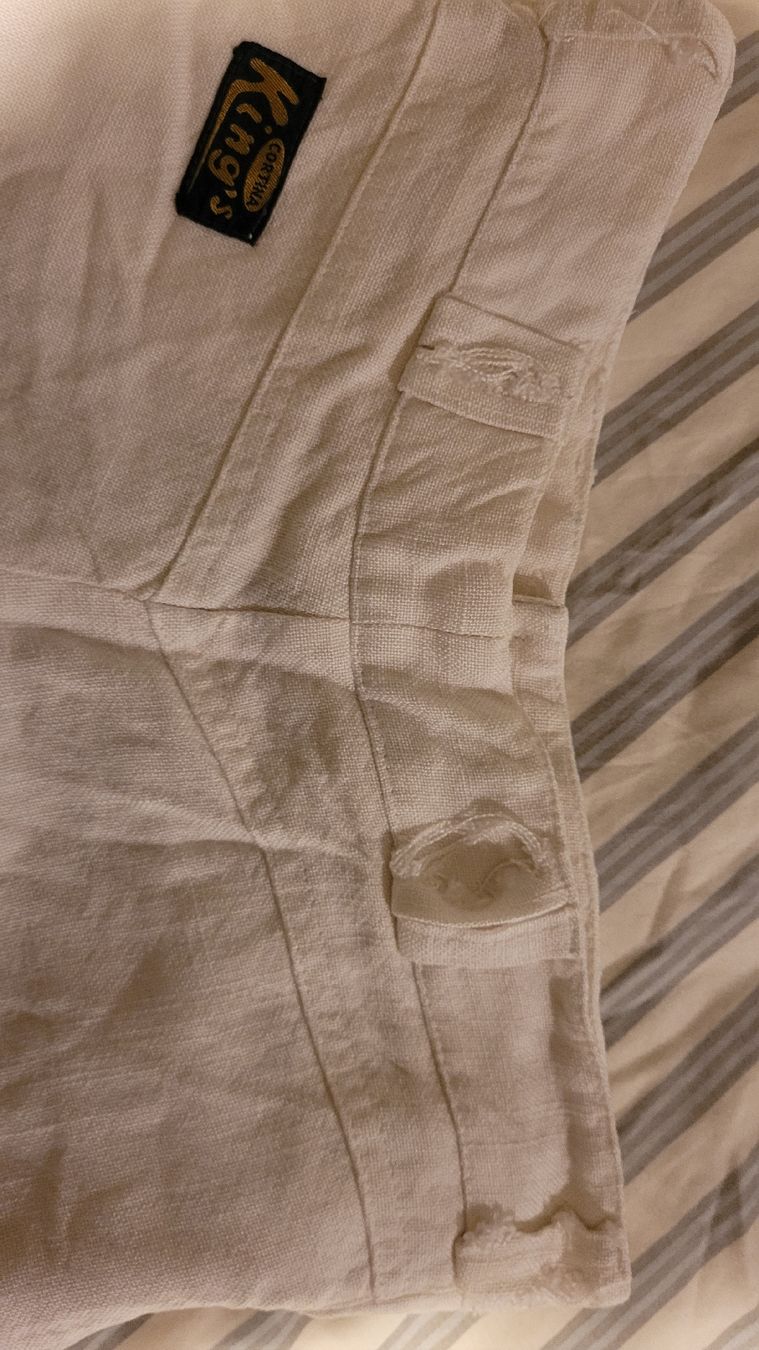 Pantaloni: VINTAGE Leinenhose, Gr. 42 – Usato da Zürich venduto da mer_6tqg 3