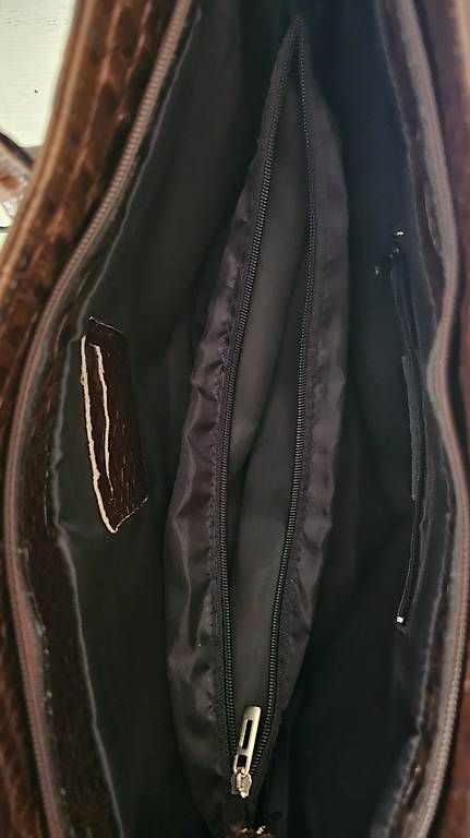 Borse da donna: Echtleder Damen-Shopper in Kroko-Prägung – Usato da Sursee venduto da nei_7klk 4