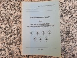 Die Neuorganisation des Armeesanitätsdienstes
