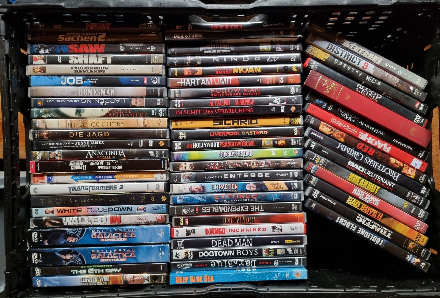 Alle DVDs: Action DVD Sammlung/ Konvolut – Gebraucht aus Rigi-Kaltbad von Marion_Fercher