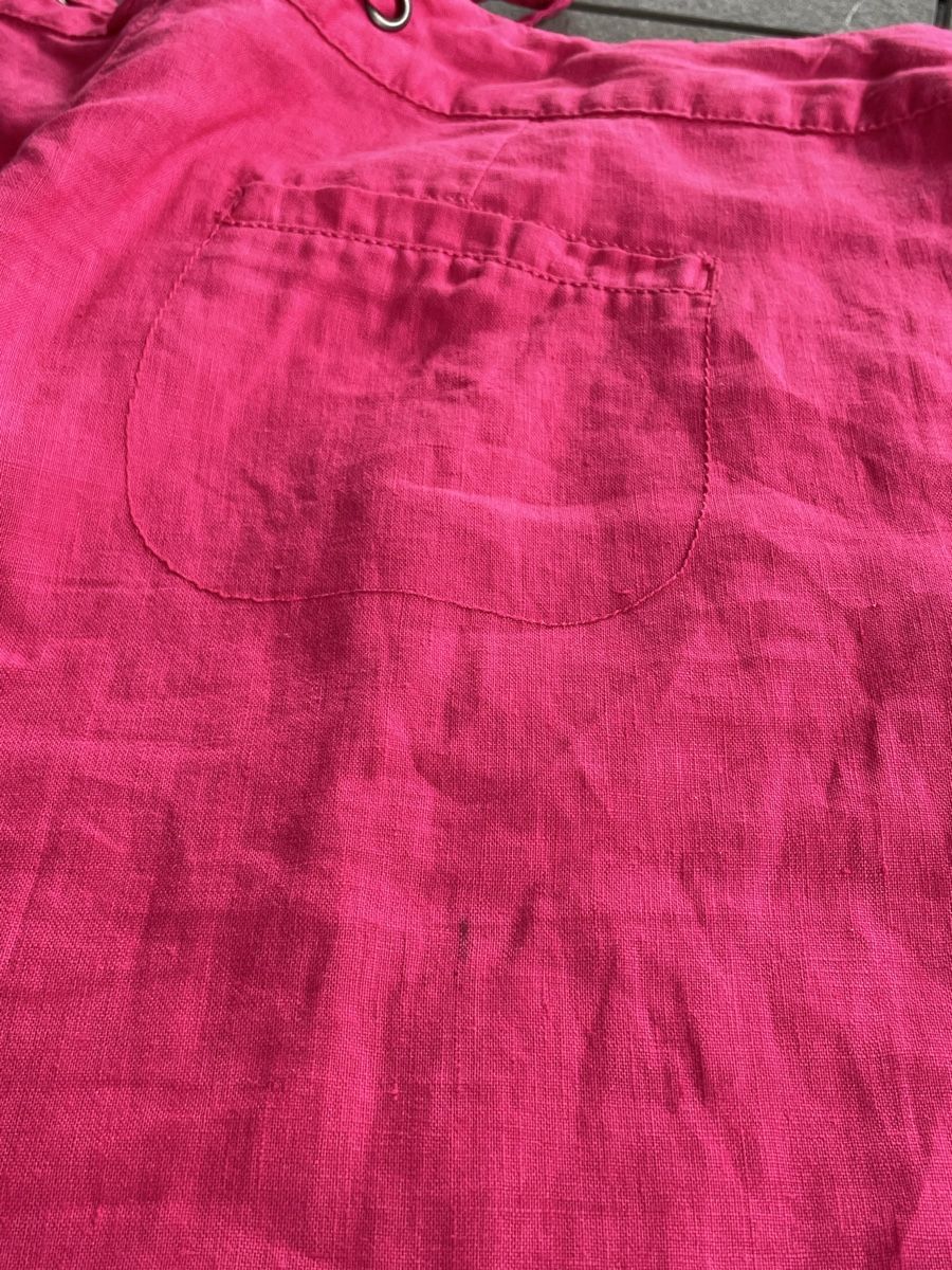 Pantaloni: Pinke Leinenhose Gr. 44, Madison – Usato da Bronschhofen venduto da Sommernacht03 7