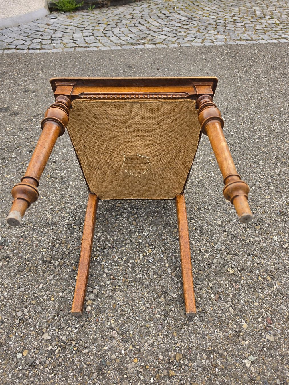 Sedie: Antiker Stuhl mit Blumenmuster - Einzigartiges Design! – Usato da Mettlen venduto da elios0888 9