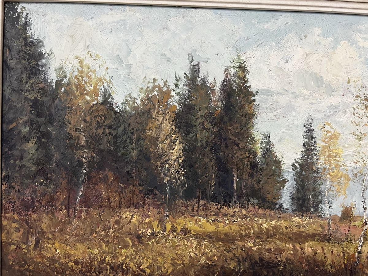 Dipinti: Max Keller Ölgemälde Landschaft. datum 73 – Usato da Hombrechtikon venduto da vespa1954 6