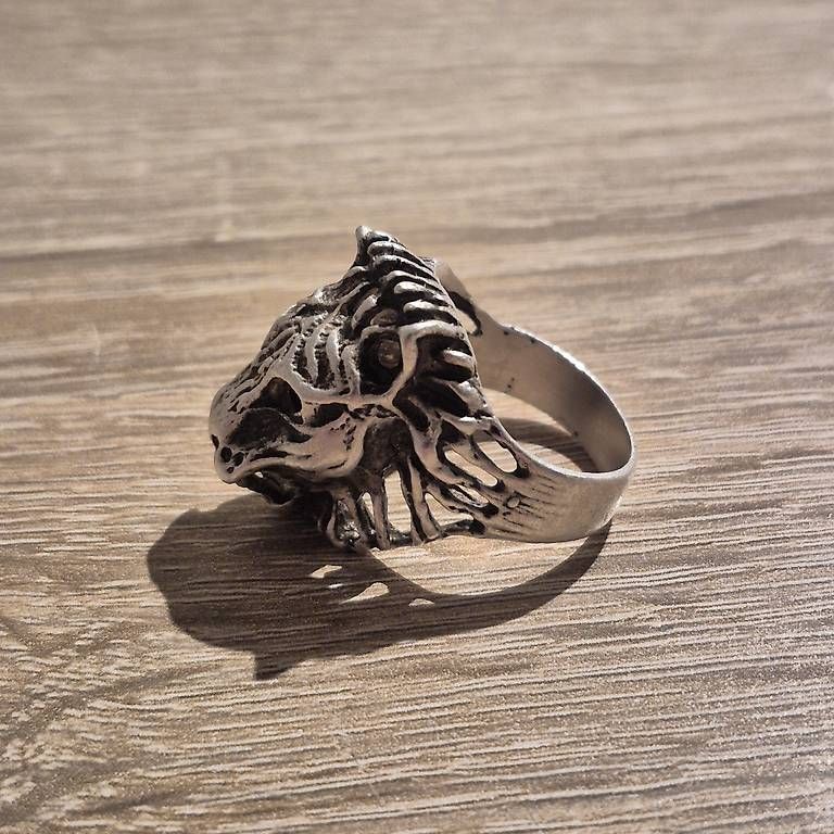 Anelli: Silber Ring 925 Karat Löwe gr. 63 – Usato da Utzenstorf venduto da eli_f9dw 1