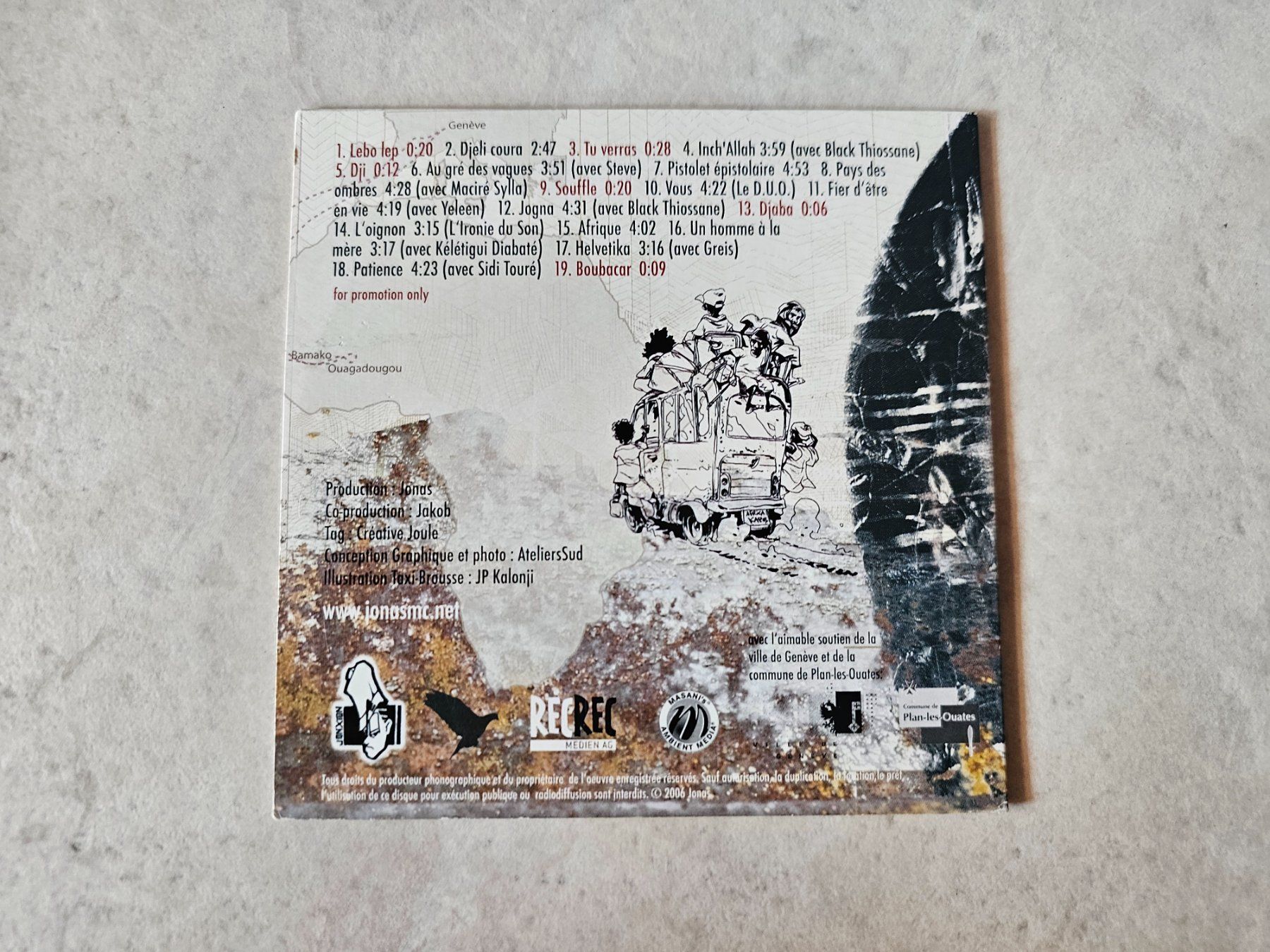 CDs: Jonas  -  Bagages – Gebraucht aus Schneisingen von backstore24 1