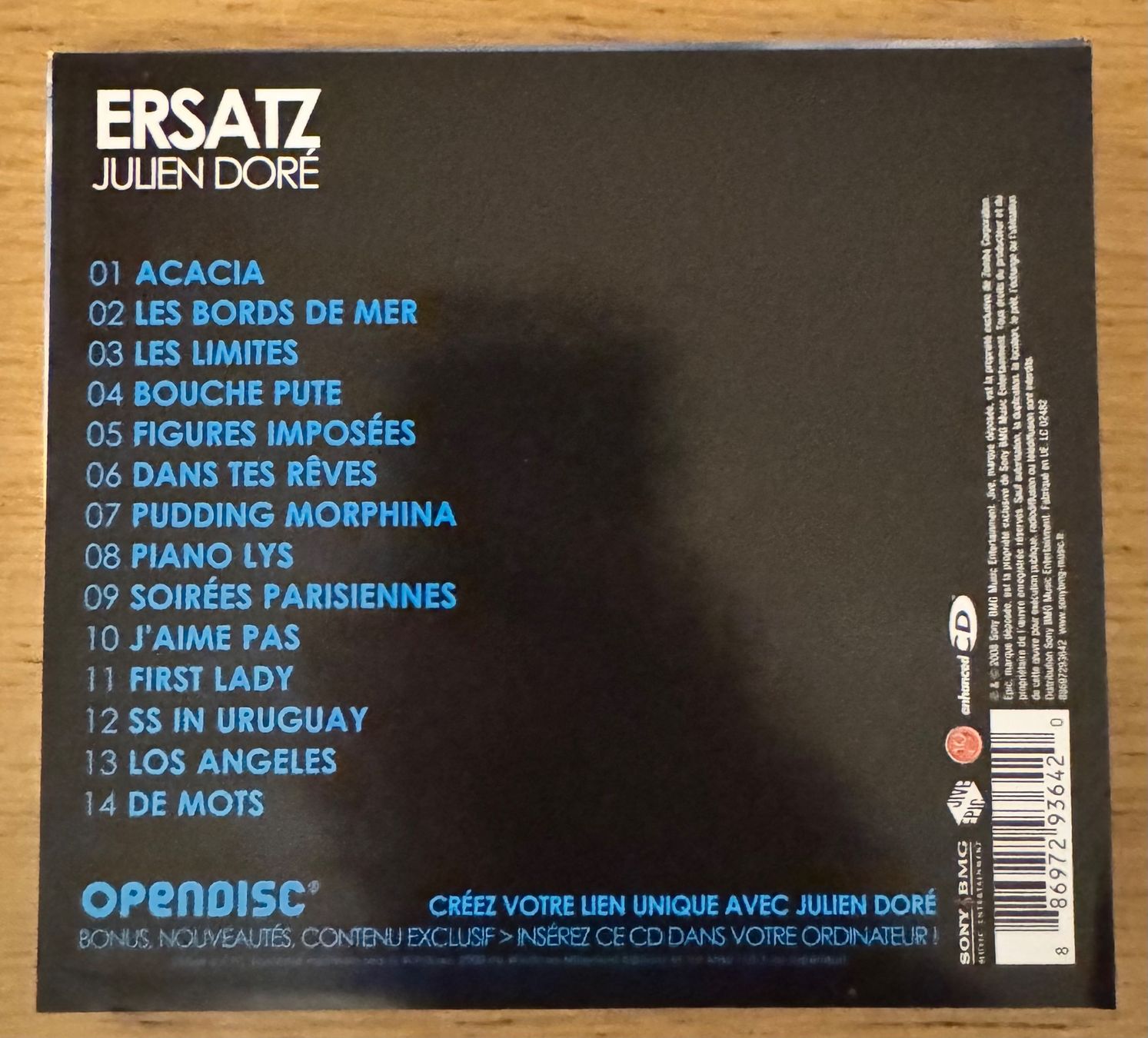 CDs: Julien Doré – Gebraucht aus Lausanne von davzic 1