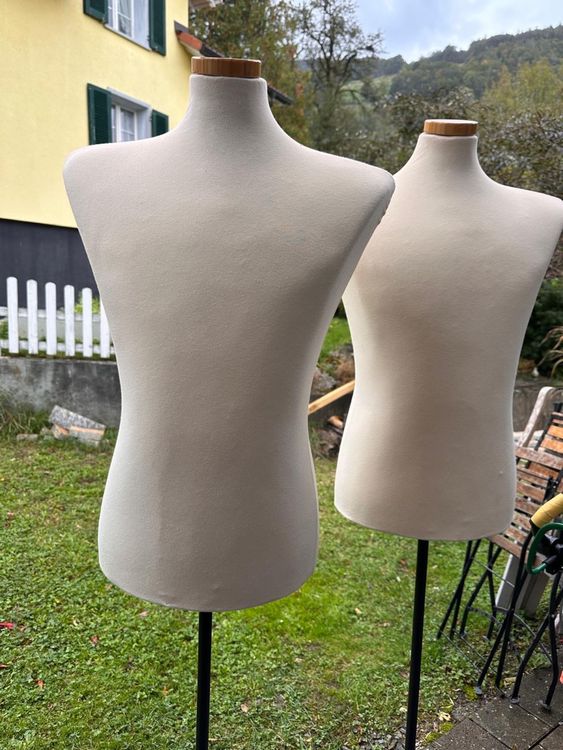 Hautfarbener Schneiderpuppen-Bezug Aus Polyester ? Produktbild-Vorschau 2