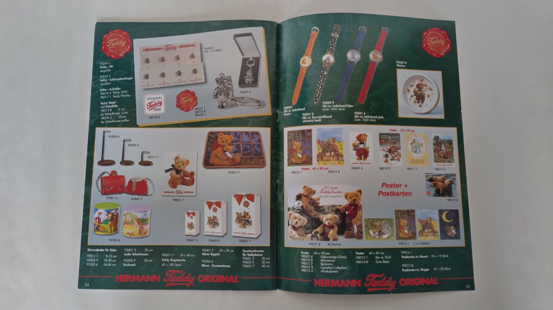 Libri: Hermann Teddy Katalog 2000 mit 36 Seiten ab Fr. 4.- – Usato da Bellach venduto da JingleJerry 6