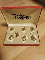 Seltenes Vintage Pin Set der 7 Zwerge von Disney
