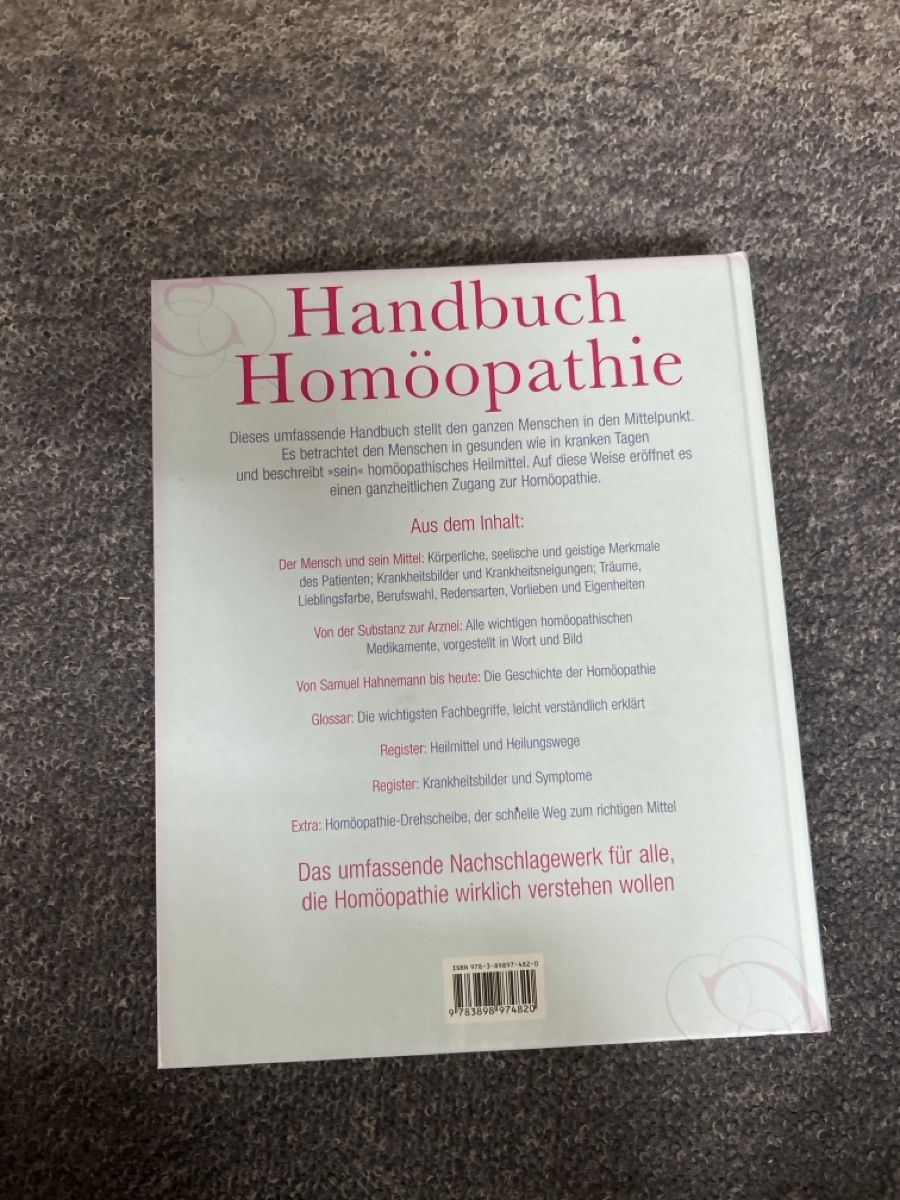 Libri: Handbuch Homöopathie – Nuovo (secondo la descrizione) da Oberurnen venduto da red_5myh 1