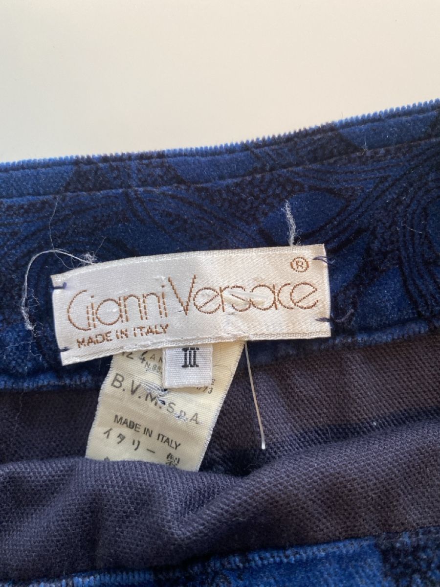 Versace Gonne: Jupe velours Versace – Usato da Lausanne venduto da vinbama 2