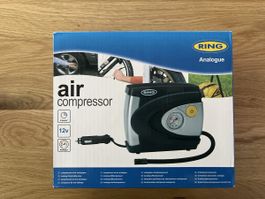 RING Analogue Air Compressor 12V mit Manometer neu