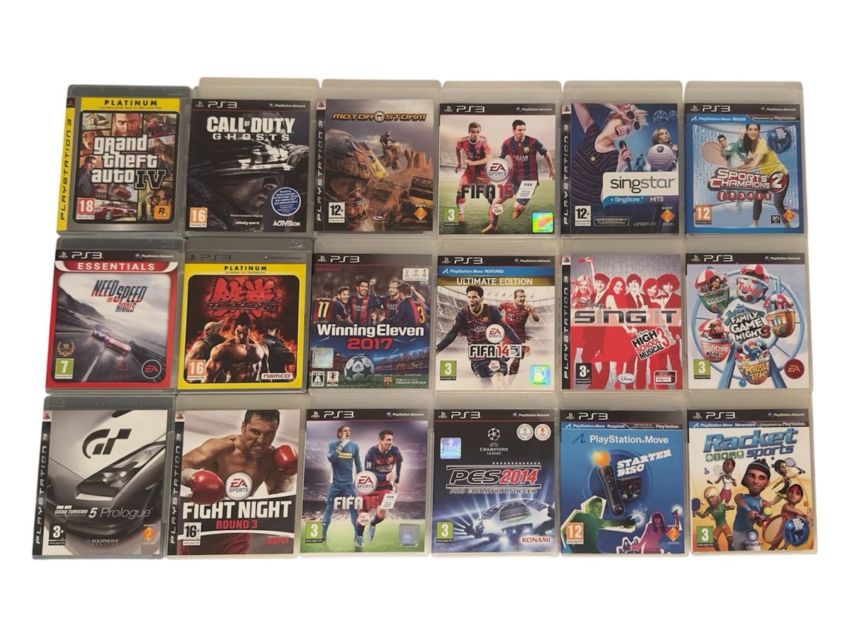 Sony Console: PlayStation 3 + accessoires + 18 jeux – Usato da Morges venduto da robertomoreira 2
