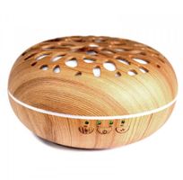 Aroma Diffuser braun mit USB, Farbwechsel, Timer