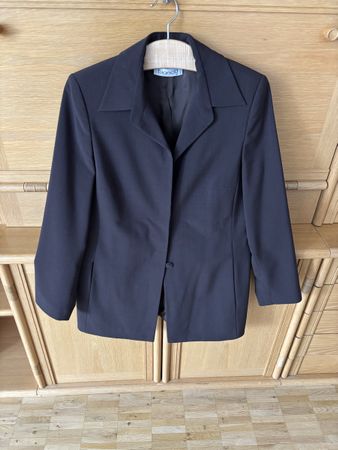 Elegante Bianca Blazer Jacke, dunkelbraun, Top Zustand!
