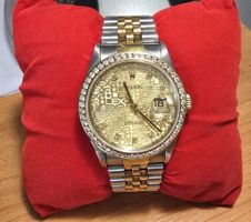 ROLEX Datejust Rolesor jubilee Dial mit Diamanten