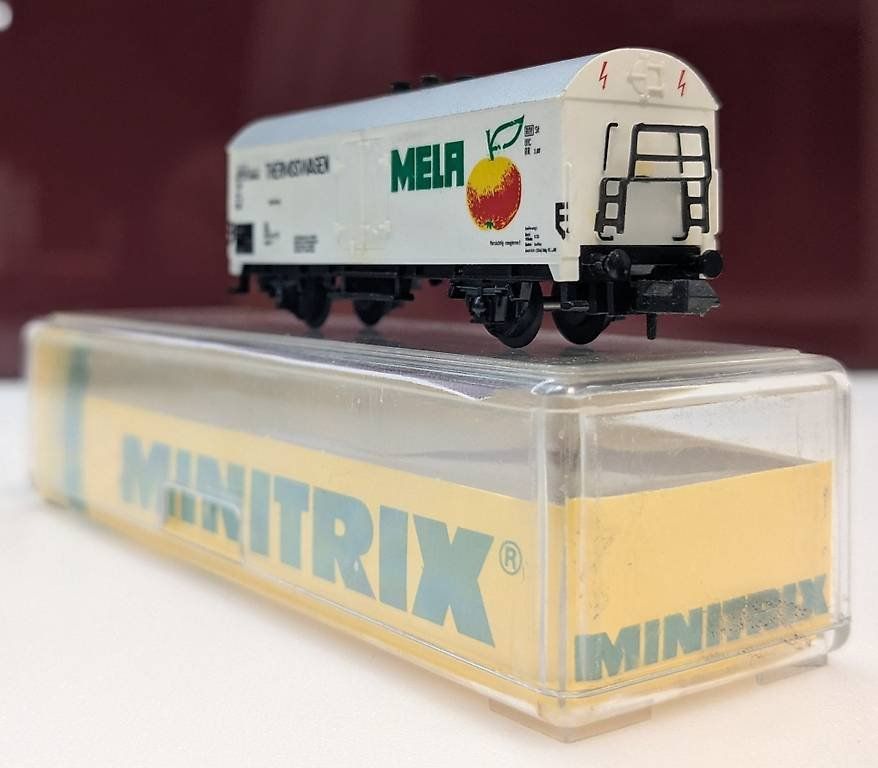 Trix Modelleisenbahnen: Spur N Güterwagen "MELA" – Gebraucht aus Reinach BL von angus74 2