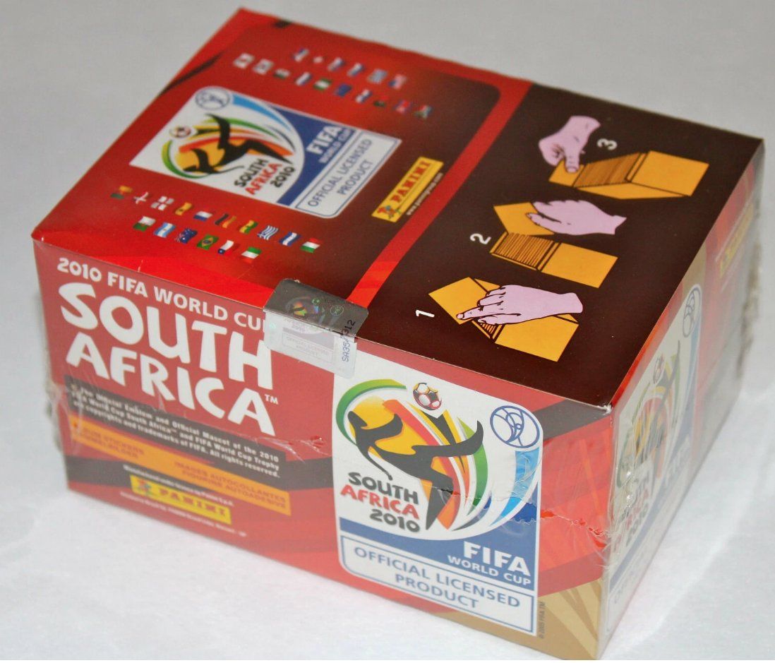 Panini Sammelbilder & Trading cards: panini wm 2010 box internationaler version neu – Neu und originalverpackt aus Oberglatt ZH von paninistickersworld