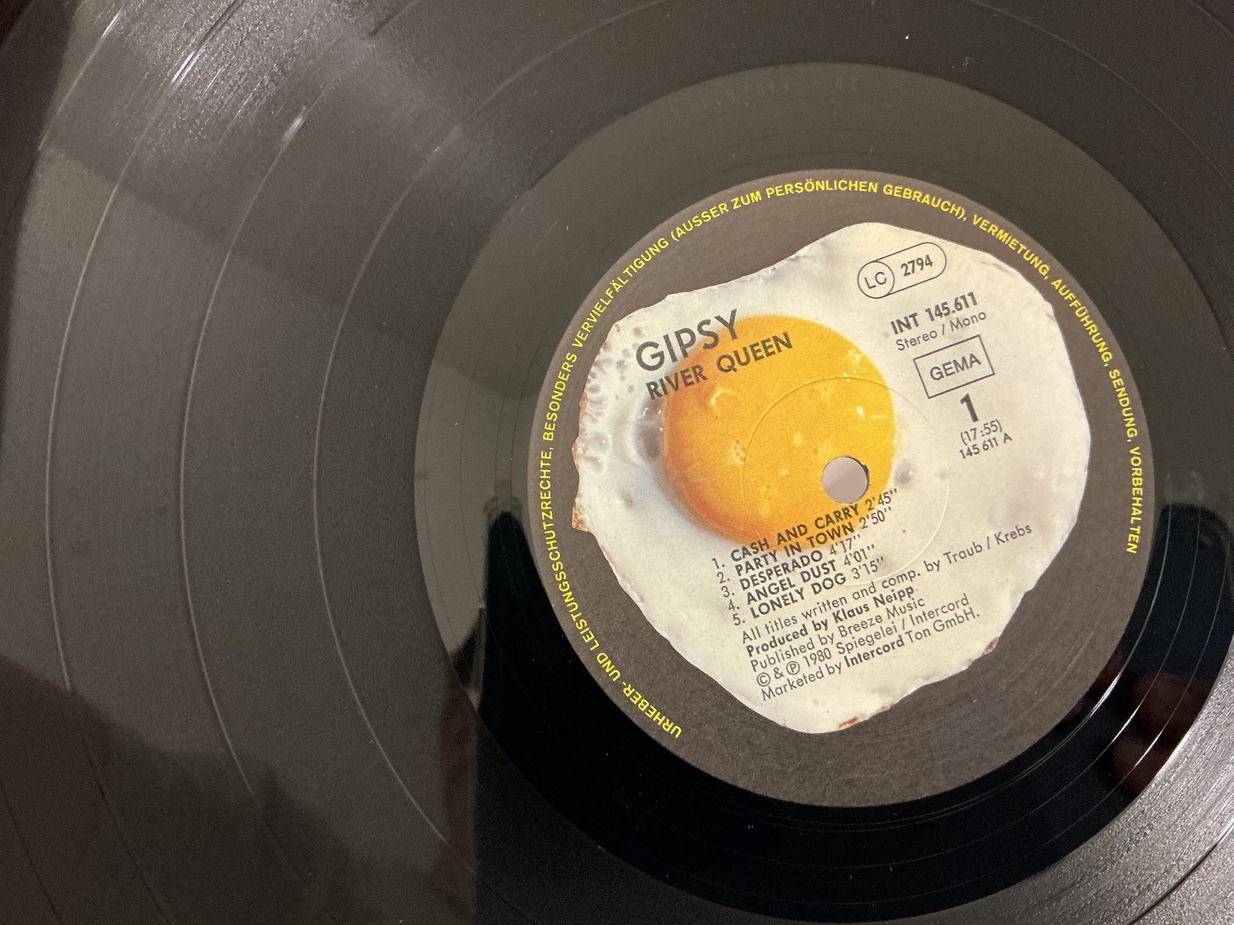 Dischi in vinile: Gipsy LP - River Queen – Usato da Winterthur venduto da Tumko-Vinyl 1
