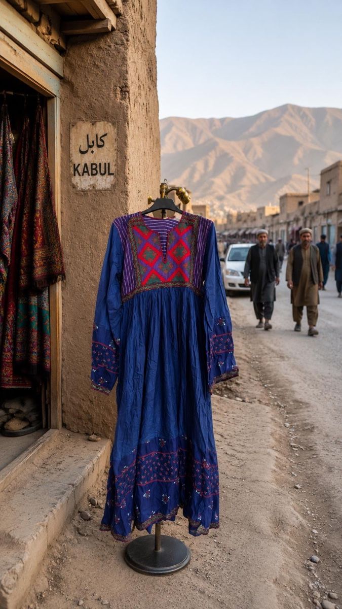 Vestiti: Afghanistan handgemachte Kleid vintage  – Nuovo (secondo la descrizione) da Olten venduto da Saayis