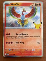 Pokemon Ho-Oh Holo 30 Jahre (Versand gratis)