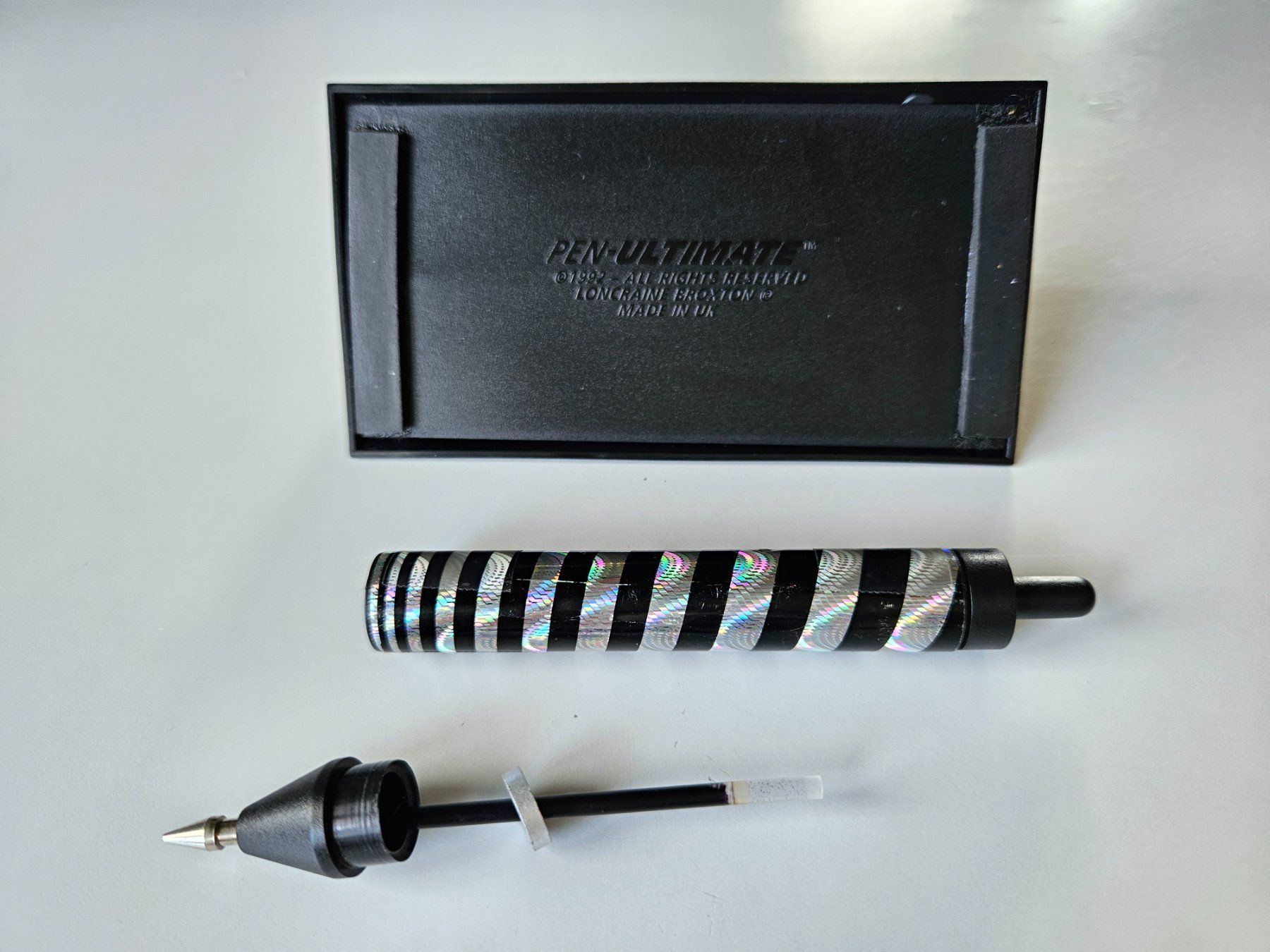 Penna & Evidenziatori: Stylo "flottant" Pen-Ultimate 1992 - Loncraine Broxton – Usato da Echandens venduto da annegug 4