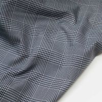 2m tissu Prince de Galles gris et bleu Prusse
