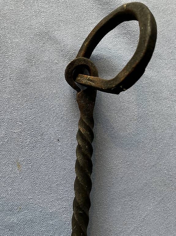 Quincaillerie: antiker Feuerhaken – D'occasion à Ebikon par bonsai54a 1