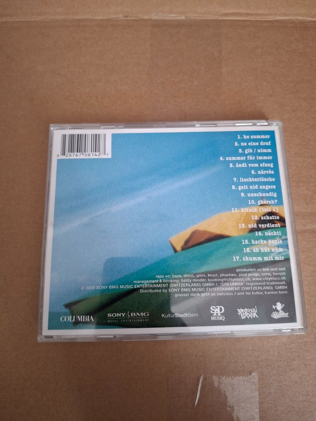 CD: Chlyklass - Ke Summer CD - Top Zustand - Schweizer Rap! – Usato da Horriwil venduto da TOKYONIGHTS 1