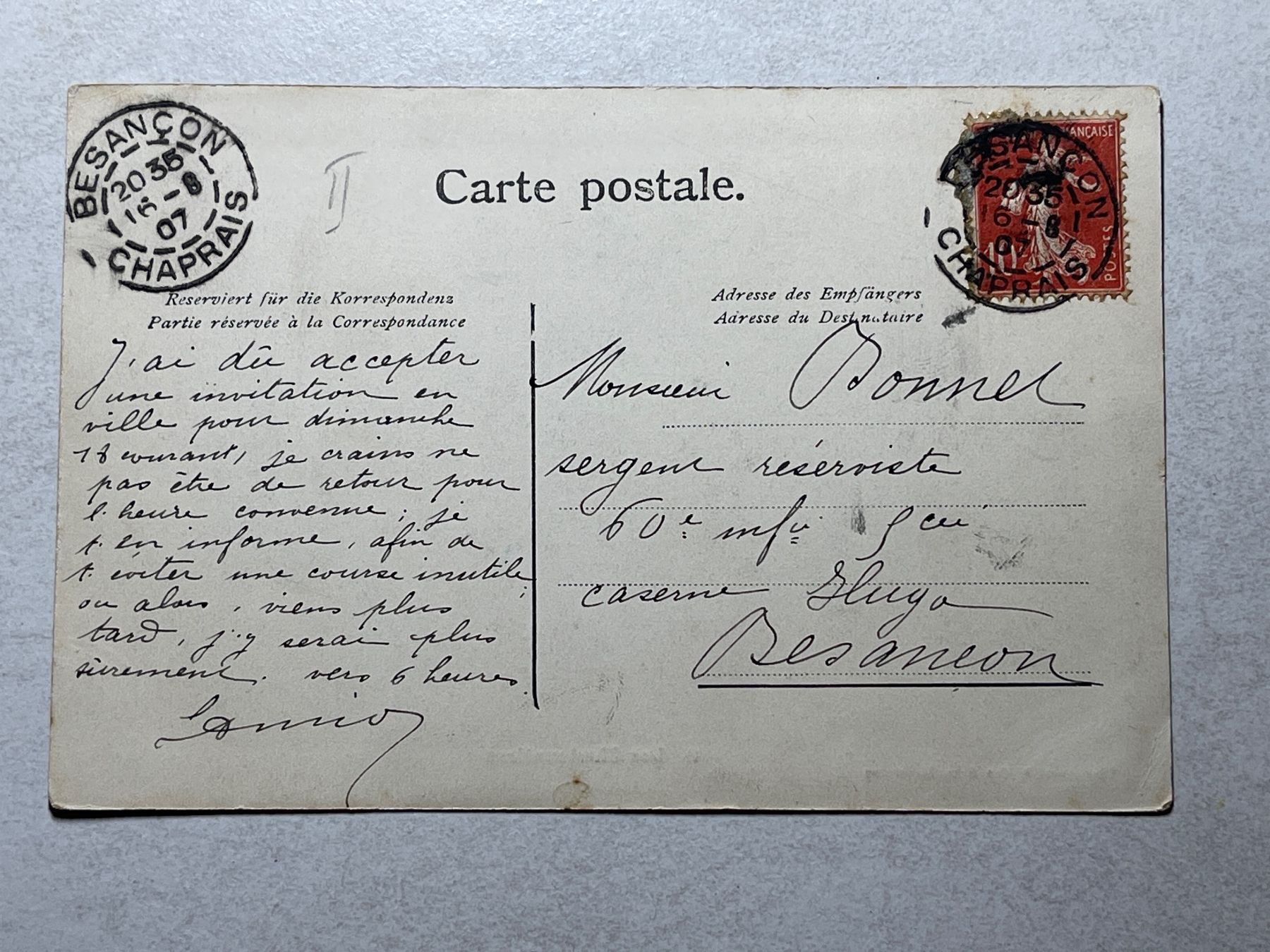Cartoline postali: Les Charbonnières, Valee de Joux – Usato da Strengelbach venduto da Aschatan5 1