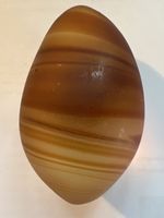 Dekorative Achat-Ei, Herbstdeko, einzigartige Maserung