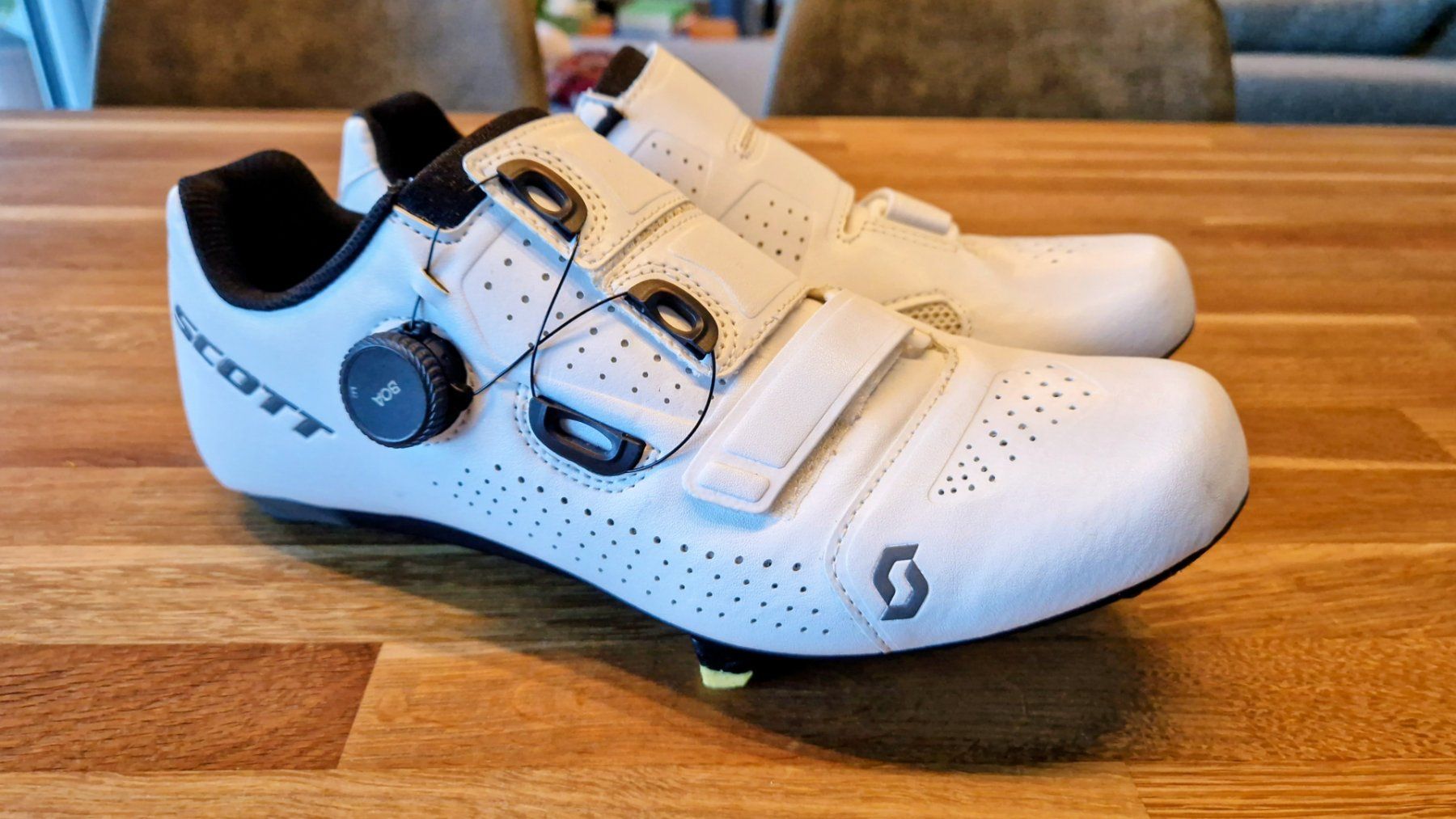Scott Herrenschuhe: Scott Rennradschuhe Team Boa weiss – Gebraucht aus Dübendorf von matthiasrufener 3