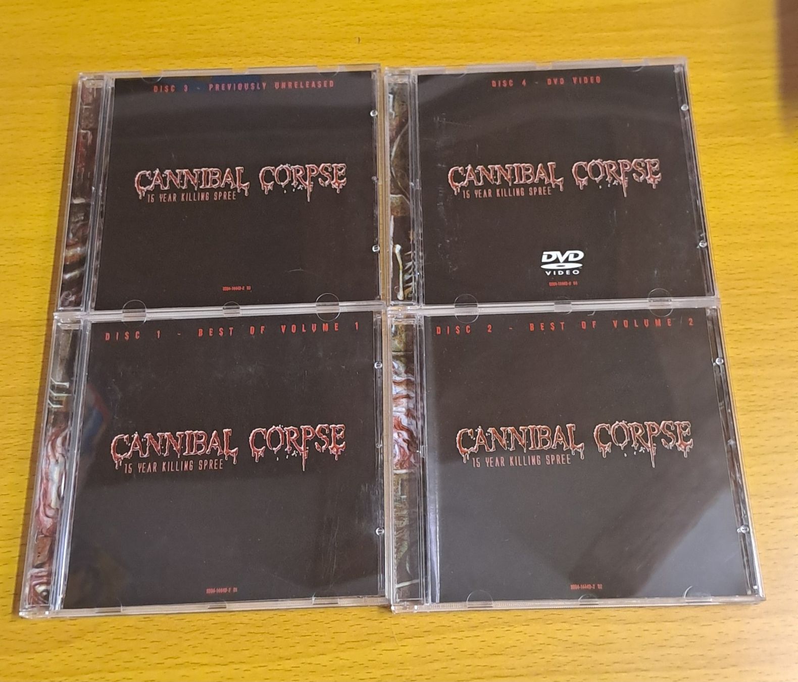 CDs: Cannibal Corpse 15 Year Killing Spree Boxset – D'occasion à Bünzen par Rtron 4