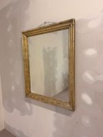 Vintage Wandspiegel mit goldenem Holzrahmen
