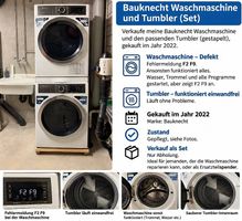 Bauknecht Waschmaschine & Wärmepumpen-Tumbler Jahrgang 2022