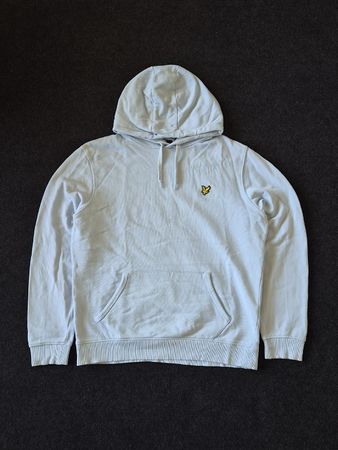 ​Lyle & Scott Hoodie / Kapuzenpullover Hellblau – Grösse L